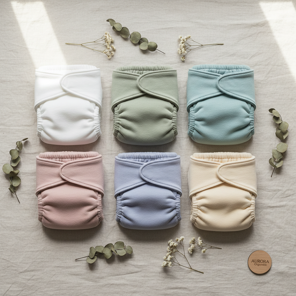 Diaper Starter Combo – Pack of 6 - BubbleSoft Luxury Baby Clothing