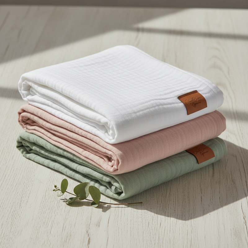 Featherlight Muslin Swaddle Set – Pack of 3