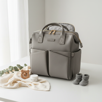 Pebble Premium Diaper Bag - BubbleSoft Luxury Baby Clothing